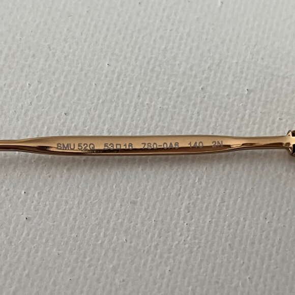 MIU MIU Sunglasses - Tortoiseshell pattern and gold detail - Authentic - Picture 9 of 17